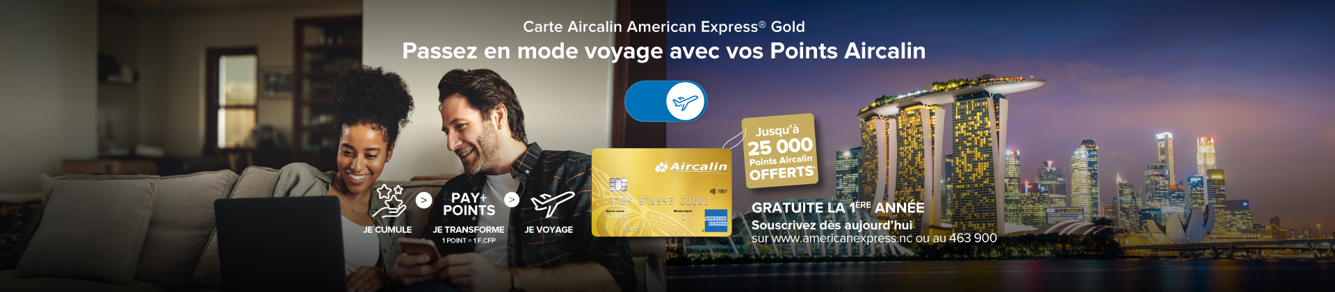 Carte Aircalin American Express® Gold